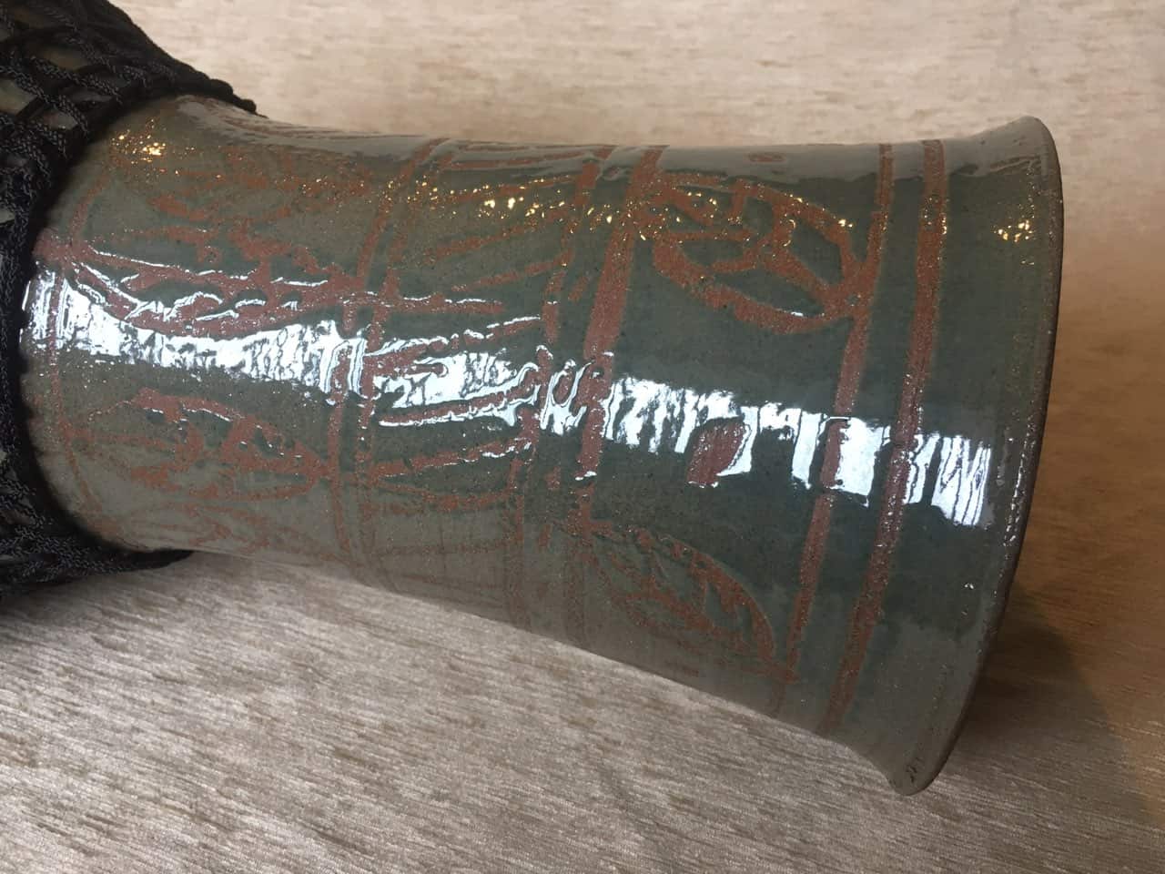 doholla_blue_fishskin1 doholla дохолла керамический барабан