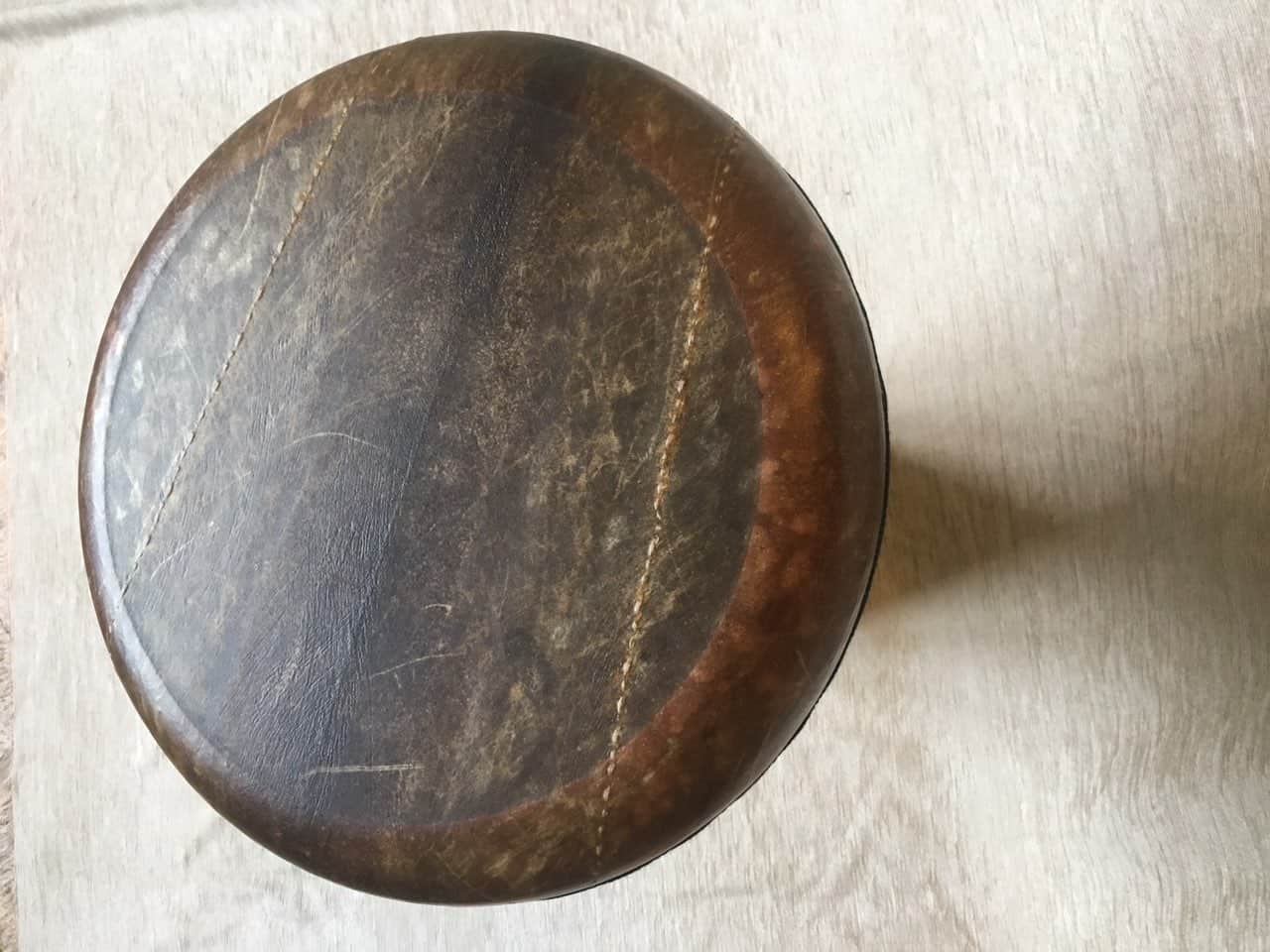 doholla_blue_fishskin doholla дохола керамический барабан с кожей рыбы